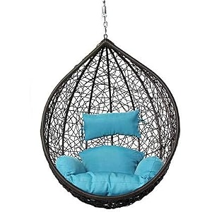 happy star outdoor furniture single seater swing without stand