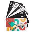 Happy Start Award-Winning High Contrast Baby Cards (English + Vietnamese)