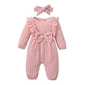 Happy Town Baby Girl Romper Infant Fall