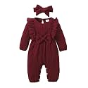Happy Town Baby Girl Romper Infant Fall
