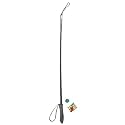 Nylon Padded Plastic Dog Training Hunter Stick for Dogs &amp; Puppies (Black, Pack of 1)