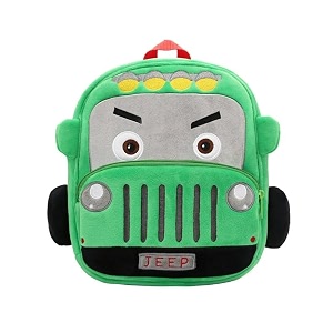 happychild kids plush backpack for boys and girls plush animal cartoon mini backpack little kids bags for 2-5 years