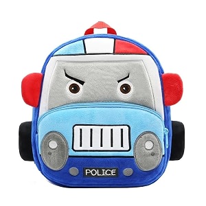 happychild kids plush backpack for boys and girls plush animal cartoon mini backpack little kids bags for 2-5 years