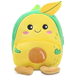 happychild kids plush backpack for boys and girls plush animal cartoon mini backpack little kids bags for 2-5 years