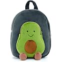 HappyChild Kids Plush Backpack for Boys and Girls, Plush Animal Cartoon Mini Backpack Little kids bags for 2-5 years