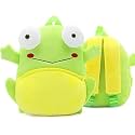 HappyChild Kids Plush Backpack for Boys and Girls, Plush Animal Cartoon Mini Backpack Little kids bags for 2-5 years