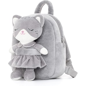 happychild kids plush bag animal cartoon mini travel bag for baby girl boy 2 to 5 years