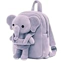 HappyChild Kids Plush Bag Animal Cartoon Mini Travel Bag for Baby Girl Boy 2 to 5 Years