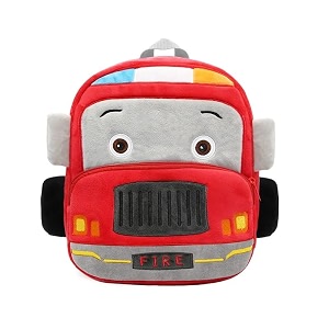 happychild kids plush backpack for boys and girls plush animal cartoon mini backpack little kids bags for 2-5 years