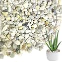 2 LB Small Rocks Aquarium Gravels Tiny Gravel for Fish Tank,Light Green Mix