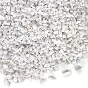 HappyFiller 18 LB White Matted Pebbles for Outdoor Garden Landscape,0.3 in