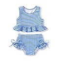 HAPPYMA Baby Swimsuit Toddler Girl Bathing Suit Stripe Bikini