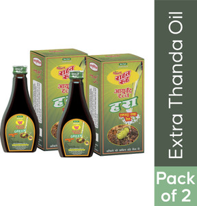 harbansram Rahat Rooh Green Oil 200ml Hair