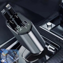 Harboan 100 W Qualcomm Certified Turbo Car Charger (Black, With USB Cable)