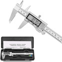 Harboan digital vernier caliper 6 Inch/150mm Micrometer Caliper Gauge Vernier Caliper with Large LCD Screen Stainless Steel Measuring Tool Digital Caliper