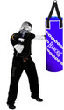 HARCOS 3 Feet Unfilled Synthetic Leather high Performance Heavy duty Punching Bag Hanging Bag