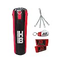 Hard Bodies Professional Synthetic Leather Filled Punching Bag (Gear, 4 Feet)