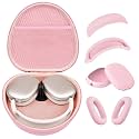 Hard Case for AirPods Max 2 Supports Sleep Mode, Travel Carrying Headphone Case with AirPods Max Silicone Earpad Case/Ear Cups/Headband Cover, AirPod Max 2/1 Protective Portable Storage Bag (Pink)