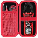 Lebakort Hard Case Compatible with KAIWEETS HT206A HT206D Clamp Meter Multimeter TRMS Auto-ranging Amp Voltage Tester