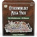 DND Miniatures Starter Set Bulk D&amp;D 5e Standee Flat (124 Miniatures)