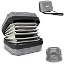 Hard Shell Camera Lens Filter Case Up to 67mm, Water Resistant & Dustproof