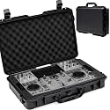 Hard Shell Case for Denon DJ Prime GO/Prime GO+ | Protective Carrying Storage Gig Bag Case with EVA Foam | Compatible with PC(Polycarbonate) Cover