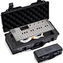 Hard Shell Case for Teenage Engineering OP-1 Field/ OP-1/ OP-XY | High-Density Protective EVA Liner | Portable Travel Carrying Organizer Storage Bag for Audio Sampler Synthesizer, Cables Accessories