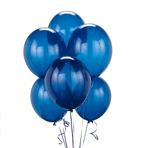 party products hd metallic finish balloons for birthdayanniversary party decoration blue red yellow pack of 60