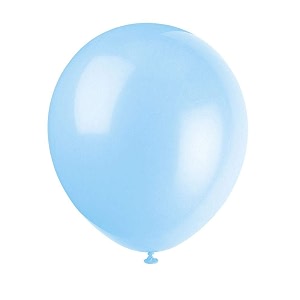 party products hd metallic finish balloons for birthdayanniversary party decoration light blue pack of 250