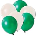 Party Products HD Metallic Finish Balloons For Birthday/Anniversary Party Decoration (Light Green, Dark Green, White) Pack of 250