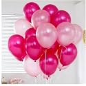 Party Products HD Metallic Finish Balloons For Birthday/Anniversary Party Decoration (Dark Pink) Pack of 250