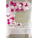 Party Products HD Metallic Finish Balloons For Birthday/Anniversary Party Decoration (Light Pink, Dark Pink, White) Pack of 200