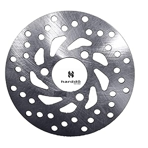 harddo front brake disc plate compatible for yamaha cyngus ray zrfascinorayray zrsz