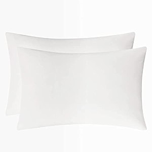 hardeep 300 tc plain solid glace cotton pillow covers 18 inch x 27 inch