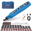 Mini Cordless Rotary Tool, 5-Speed 3.7V Rechargeable with 129 Accessories