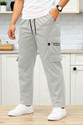 HARDFLEX Solid Men Grey Track Pants