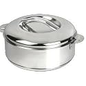Stainless Steel Double Layer Insulated Casserole/HotPot,chapati Box/chapati Container/hot case (3000 ml)