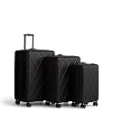 Hardside 3 Piece Luggage Set, Moonless Night, One Size