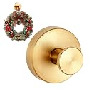 No Hardware Garland Hanger, Front Door Garland Hanger, Gold, 1