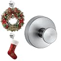 No Hardware Garland Hanger, Front Door Garland Hanger, Silver, 1