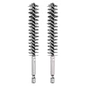 HARFINGTON 2pcs Stainless Steel Bore Brush 15mm Dia Cleaning Wire Brush with Handle 1/4 Inch Hex Shank for Tubes, Ports, Bearings