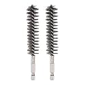 HARFINGTON 2pcs Stainless Steel Bore Brush 19mm Dia Cleaning Wire Brush with Handle 1/4 Inch Hex Shank for Tubes, Ports, Bearings