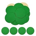 HARFINGTON 48pcs Adhesive Felt Circles 100mm 3.94" Green