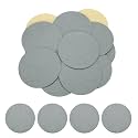 HARFINGTON 48pcs Adhesive Felt Circles 100mm 3.94" Gray