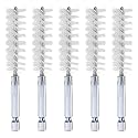 HARFINGTON 5Pcs Nylon Bore Brush 16mm Dia 4" Long Cleaning Twisted Wire Brush with Handle 1/4" Hex Shank for Tubes, Ports, Bearings