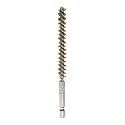 HARFINGTON Brass Bore Brush 8mm Dia Cleaning Wire Brush with Handle 1/4 Inch Hex Shank for Tubes, Ports, Bearings