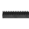 HARFINGTON Gear Rack 1.5Mod 15mmx15mmx500mm 45# Steel Straight Linear Spur Rack for Machines Automotive