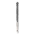 HARFINGTON Stainless Steel Bore Brush 10mm Dia Cleaning Wire Brush with Handle 1/4 Inch Hex Shank for Tubes, Ports, Bearings