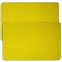 Hargiis Non-Slip Bathtub Mat, 2 Pack Anti Slip Shower Mat, Fast Drying Bathtub Mats, Foot Scrubber Mat, Anti Slip Mat for Tub, Floor, Bathroom, Kitchen, Home, Hotel (Yellow 24"×16"+24"×16")
