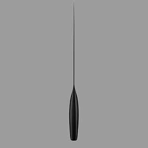 hari cooking chef knife carbon stainless steel kitchen knife - chopping knife for professional use titanium black 4634 small